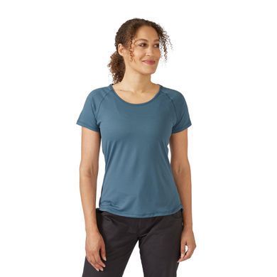 Футболка женская Rab Aleya Tee Wmns, Orion Blue, 10 (RB QBL-48-10)