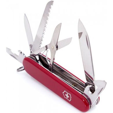 Швейцарский складной нож Victorinox Huntsman (91мм,15 функций) красный (1.3713)