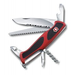 Швейцарский складной нож Victorinox Rangergrip 155 (130мм 12 функций) красный 0.9563.WC