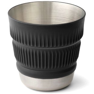 Чашка складна Sea to Summit Detour Stainless Steel Collapsible Mug, Beluga Black (STS ACK039031-050101)