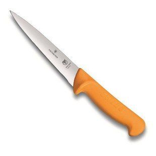Ніж побутовий, кухонний Victorinox Swibo Boning&Sticking (лезо: 130мм), жовтий 5.8412.13