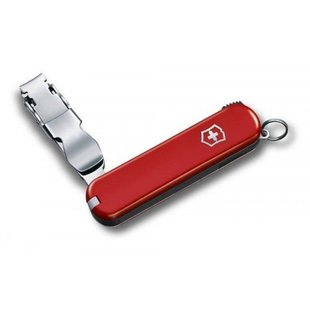 Кусачки для нігтів, мультитул Victorinox Nailclip (65мм, 4 функции), червоний 0.6453