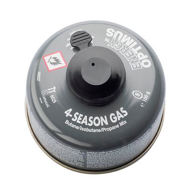 Різьбовий газовий балон зимовий Optimus 4-Season Gas, S, 100 г (8021023)