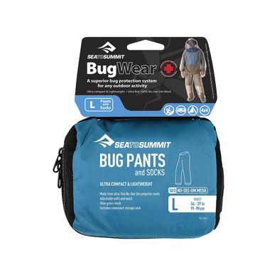 Штани від комарів Sea To Summit Bug Pants Olive, L (STS ABUGPSLG)