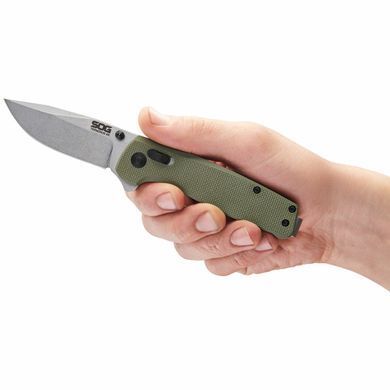 Складной нож SOG Terminus XR G10, Olive Drab, box (SOG TM1022-BX)
