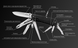 Нож многофункциональный Ruike Trekker LD51-B, Black (RKE LD51-B)
