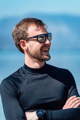 Окуляри Cairn Swim Polarized 3, Matt Black/Grey (CRN NZSWIM-102)