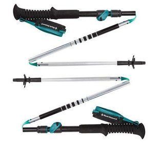 Трекінгові палки жіночі Black Diamond W Distance FLZ, 105-125 см, Black (BD 112207-125)