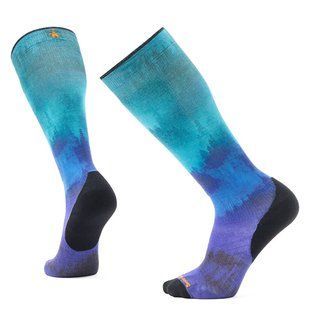 Носки мужские Smartwool Ski Targeted Cushion Compression Print OTC, Black, L (SW SW002483.001-L)