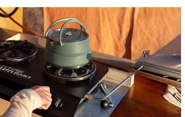 Набор посуды Sea to Summit Detour Stainless Steel Kettle Cook Set, на 2 персони (STS ACK026031-122102)