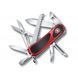 Швейцарський розкладний ніж Victorinox Evogrip 18 (85мм 15 функцій) червоний 2.4913.C