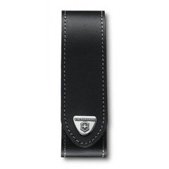 Чехол для ножей Victorinox Ranger Grip (130мм, 1 слой), кожаный, черный 4.0505.L
