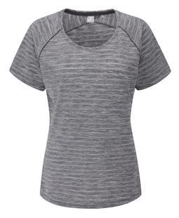 Футболка жіноча Rab Wisp Tee Wmns, Ebony Marl, 14 (RB QBL-12-EM-14)