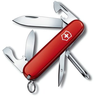 Швейцарський розкладний ніж Victorinox Tinker (84мм 12 функцій) червоний (0.4603)