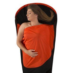 Вкладиш в спальник Sea To Summit Thermolite Reactor Compact Plus Red Sack/Black&Red, 185 см (STS AREACTPL)