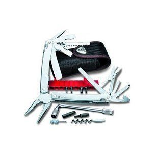Мультитул Victorinox Swisstool Spirit Plus (105мм, 13 элементов), зі шкіряним чохлом 3.0238.L