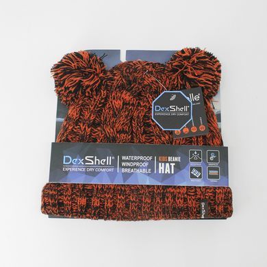 Шапка водонепроникна дитяча Dexshell DH572TR, orange, One Size (6954358972097)