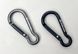 Набір алюмінієвих сервісних карабінів Base Camp Omega 6 Straight Set, 2 шт, Black/Grey (BCP 61215)