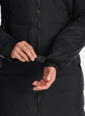 Зимова куртка-парка жіноча Rab Valiance Parka W Black, M (RB QDB-51-12)