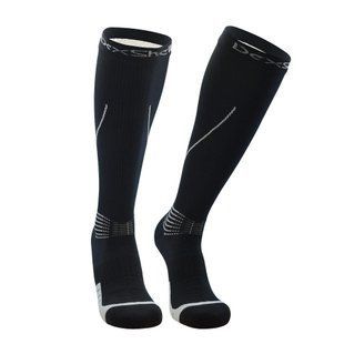 Носки водонепроницаемые Dexshell Compression Mudder, Black/Grey, S (DS635GRYS)