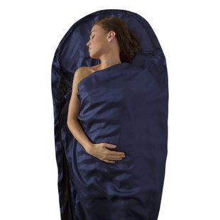 Вкладиш в спальник Sea To Summit Premium Cotton Travel Liner, 225 см, Navy Blue (STS ALONGOSNB)