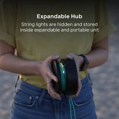 Набір ліхтарів для кемпінгу Biolite Solar String 18'', Warm White, 100 люмен (BLT SSA0101)