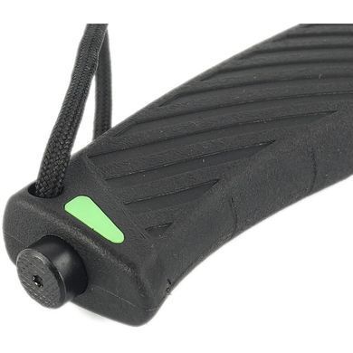 Ніж Ganzo G8012V2 з паракордом, Black (GNZ G8012V2-BK)