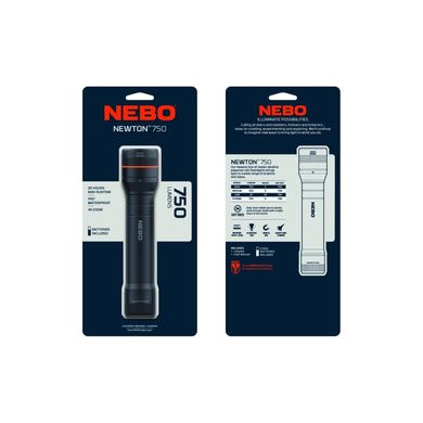 Ліхтар ручний Nebo Newton 750 люмен (NB NEB-FLT-0015-G)