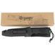 Ніж Ganzo G8012V2 з паракордом, Black (GNZ G8012V2-BK)