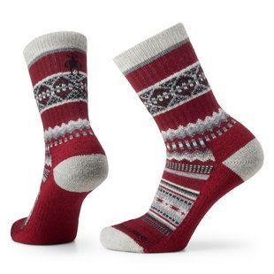 Носки мужские Smartwool Everyday Snowed In Sweater Crew, Tibetan Red, S (SW SW002186.A25-S)