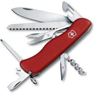 Швейцарський розкладний ніж Victorinox Outrider (111мм 14 функцій) червоний (0.9023)