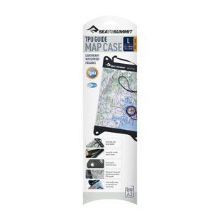 Гермочехол для карты Sea To Summit TPU Guide Map Case Black, 43 х 33 см (STS AMAPTPUL)