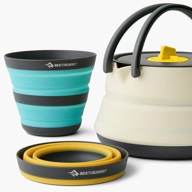 Набор посуды Sea to Summit Frontier UL Collapsible Kettle Cook Set w/Sack с чехлом, на 2 персоны (STS ACK025031-122104)