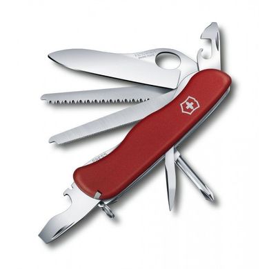 Швейцарський розкладний ніж Victorinox Locksmith (111мм 14 функцій) червоний 0.8493.M