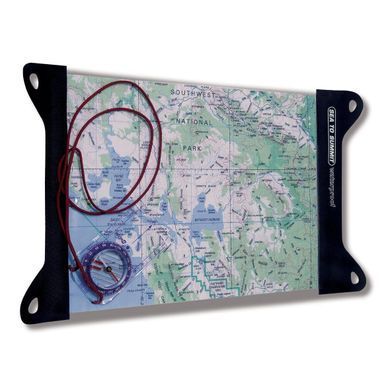Гермочехол для карты Sea To Summit TPU Guide Map Case Black, 43 х 33 см (STS AMAPTPUL)