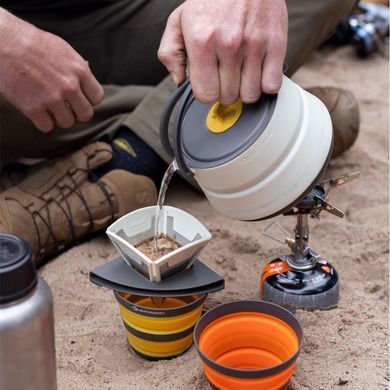 Набор посуды Sea to Summit Frontier UL Collapsible Kettle Cook Set w/Sack с чехлом, на 2 персоны (STS ACK025031-122104)