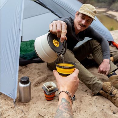 Набор посуды Sea to Summit Frontier UL Collapsible Kettle Cook Set w/Sack с чехлом, на 2 персоны (STS ACK025031-122104)