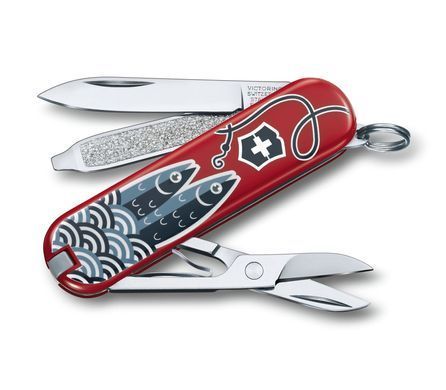Швейцарський розкладний ніж Victorinox Classic SD (58 мм 7 функцій) 0.6223.L1901