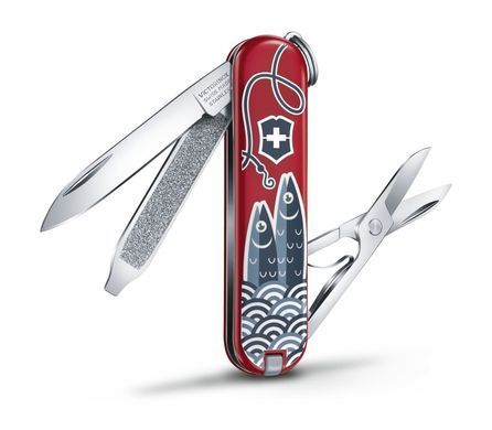 Швейцарський розкладний ніж Victorinox Classic SD (58 мм 7 функцій) 0.6223.L1901
