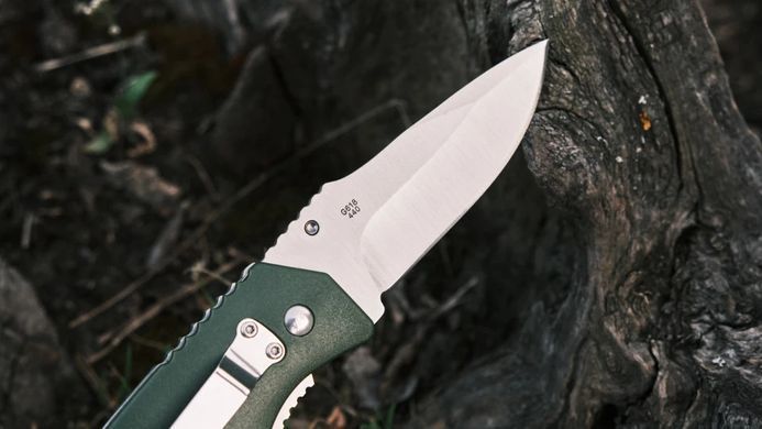 Ніж складаний Ganzo G618, Green (860011136880)
