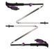 Треккинговые палки женские Black Diamond W Distance FLZ, 95-110 см, Black (BD 112179-110)