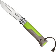 Складной нож Opinel Outdoor №8, Green (OPN 001840.Green)