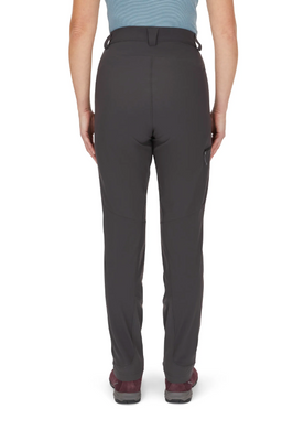 Штани жіночі Rab Ascendor Light Pants Wmns, Anthracite, S, Short (RB QFW-02-10)