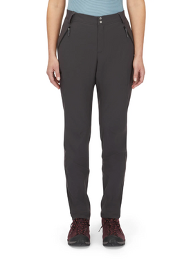 Штани жіночі Rab Ascendor Light Pants Wmns, Anthracite, S, Short (RB QFW-02-10)