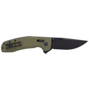 Складной нож SOG TAC XR, OD Green/Straight Edge (SOG 12-38-02--41)