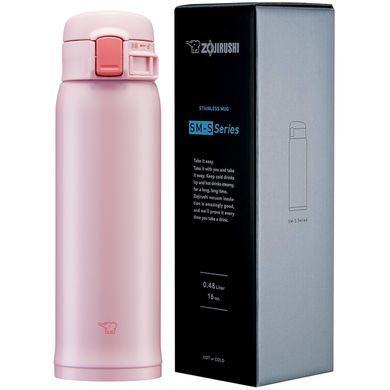 Термокружка Zojirushi SM-SR 0,36 L, Pink (ZJR SMSR36EPP)