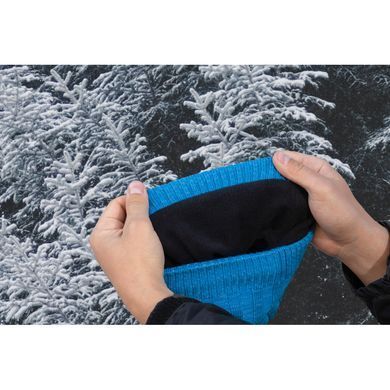 Шапка водонепроникна Dexshell Heathered Rib Knit Beanie, blue, One Size (6954358901493)