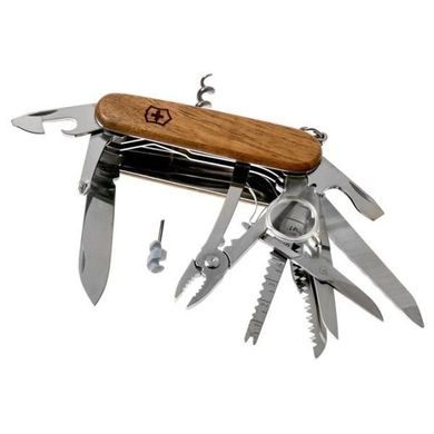 Швейцарський розкладний ніж Victorinox SWISSCHAMP WOOD 1.6791.63