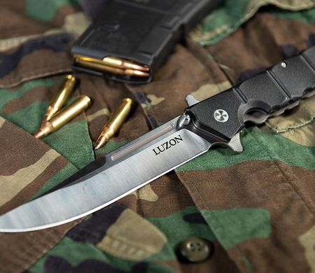 Ніж складаний Cold Steel Large Luzon Folder, Black, Blister (CST CS-20NQXZ)