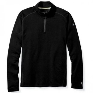 Термофутболка чоловіча Smartwool Merino 150 Baselayer 1/4 Zip Black, р.L (SW 14070.001-L)